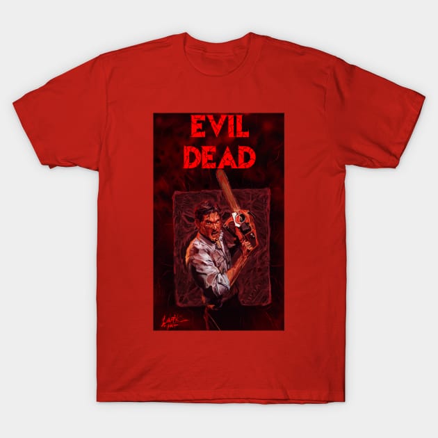 Evil Dead T-Shirt by Art Of Lunatik